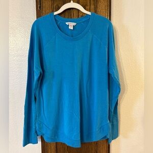 Women’s Athleta Blue Mindset Sweatshirt Size M